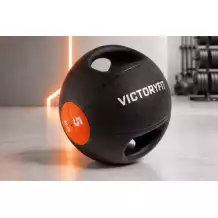 Медбол с хватом 5 кг VictoryFit VF-MBB050
