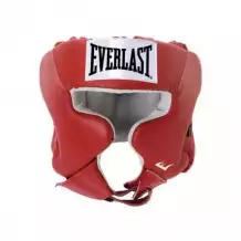 Шлем с защитой щек USA Boxing Cheek M красн.
