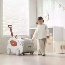 Машинка-каталка-ходунки UNIX Kids SuperCar Grey