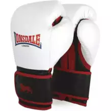 Перчатки детск. Lonsdale Burnaby 8oz бел/черн.