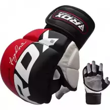Перчатки тренировочные RDX Grappling T6 Plus L красн.